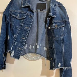 New Jean jacket w/o tags
